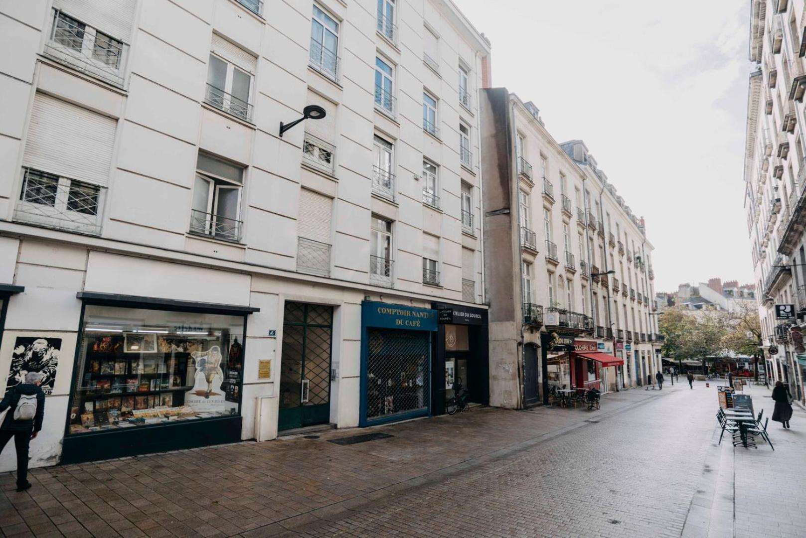 L'Escapade - Superbe Appartement Cosy Coeur De Nantes Buitenkant foto